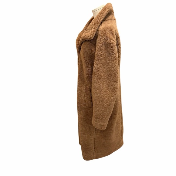 GAP Women's Brown Teddy Jacket - Picture 9 of 11